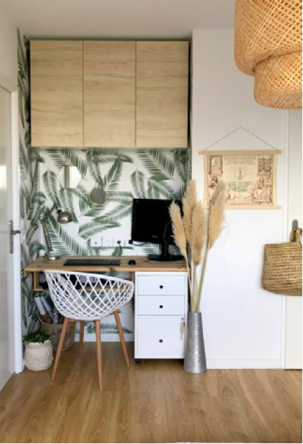 Papier peint vegetal